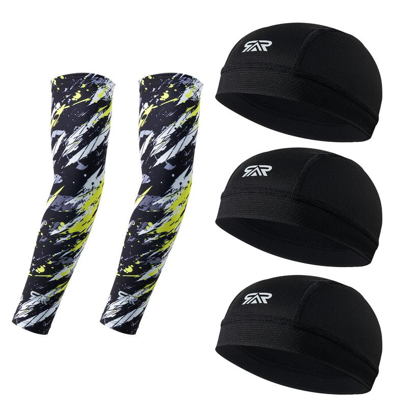 Cycling Cap, Protection Sports Cycling Cap, Outdoor Hiking Hat, Breathable Sweat-Absorbent Helmet Liner, Summer Sports Cap for Men & Women, Christmas Gift, Christmas Stocking Filler