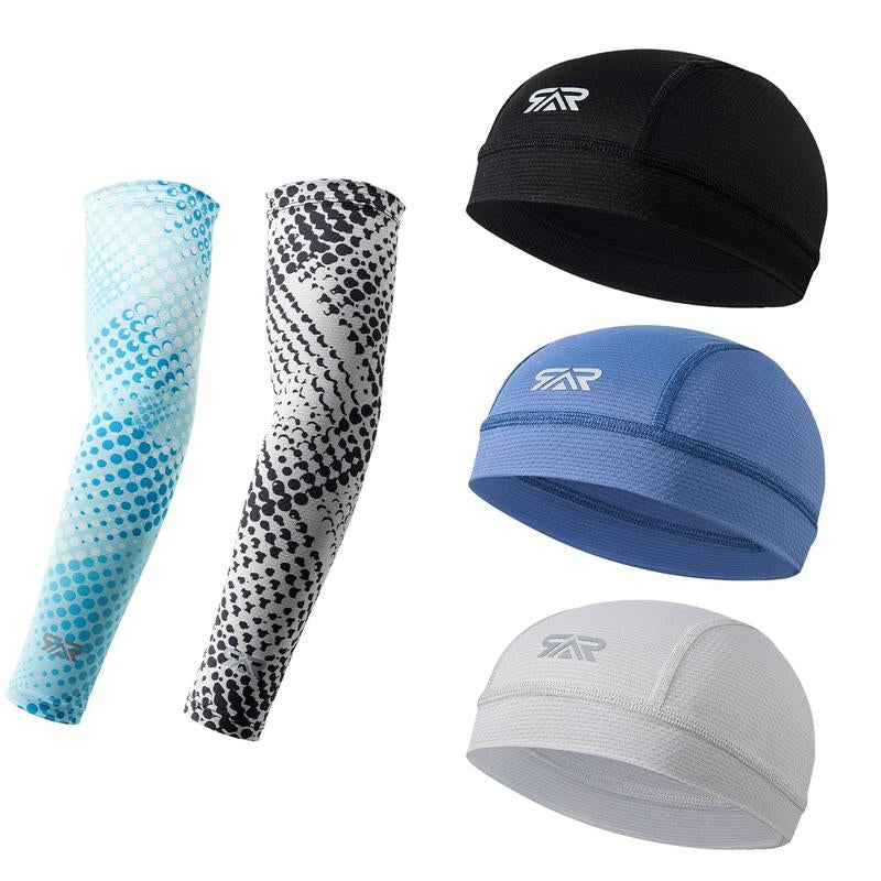 Cycling Cap, Protection Sports Cycling Cap, Outdoor Hiking Hat, Breathable Sweat-Absorbent Helmet Liner, Summer Sports Cap for Men & Women, Christmas Gift, Christmas Stocking Filler