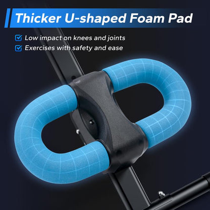 MERACH Adjustable Ab Trainer LCD Monitor Foldable Abdominal Exercise Machine Core Workout Buttocks Shaper Fitness Equipment Outdoorfun Fathersdaygift